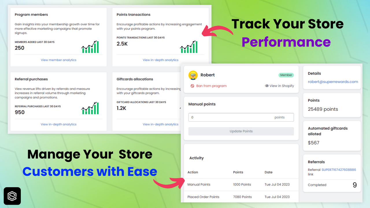 VIP Rewards Dashboard