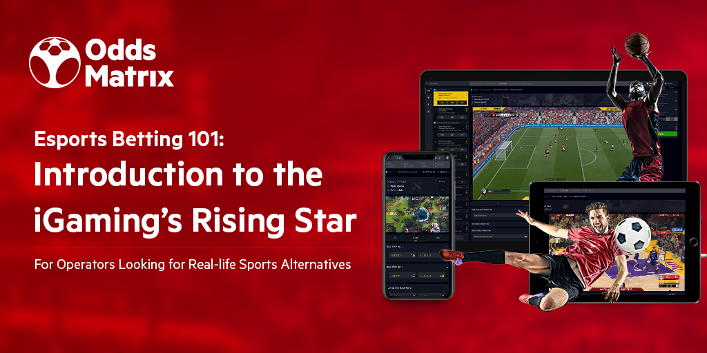 Live esports betting interface